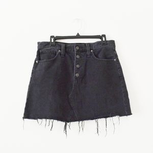 Madewell denim skirt